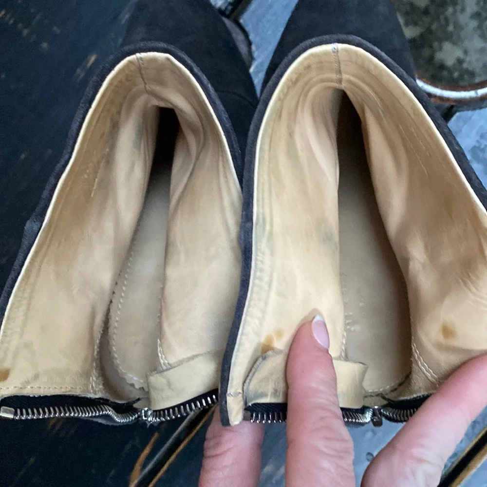 Rag & Bone Heeled Newburyport Suede Ankle Boots - Picture 11 of 13